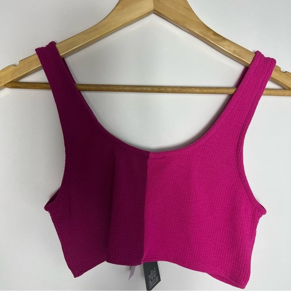 NWT Wild Fable Two Tone Tank top Pink Size Small - Picture 7 of 10